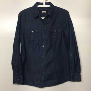 Shirt 459 Denim Button Down Shirt Dark Wash